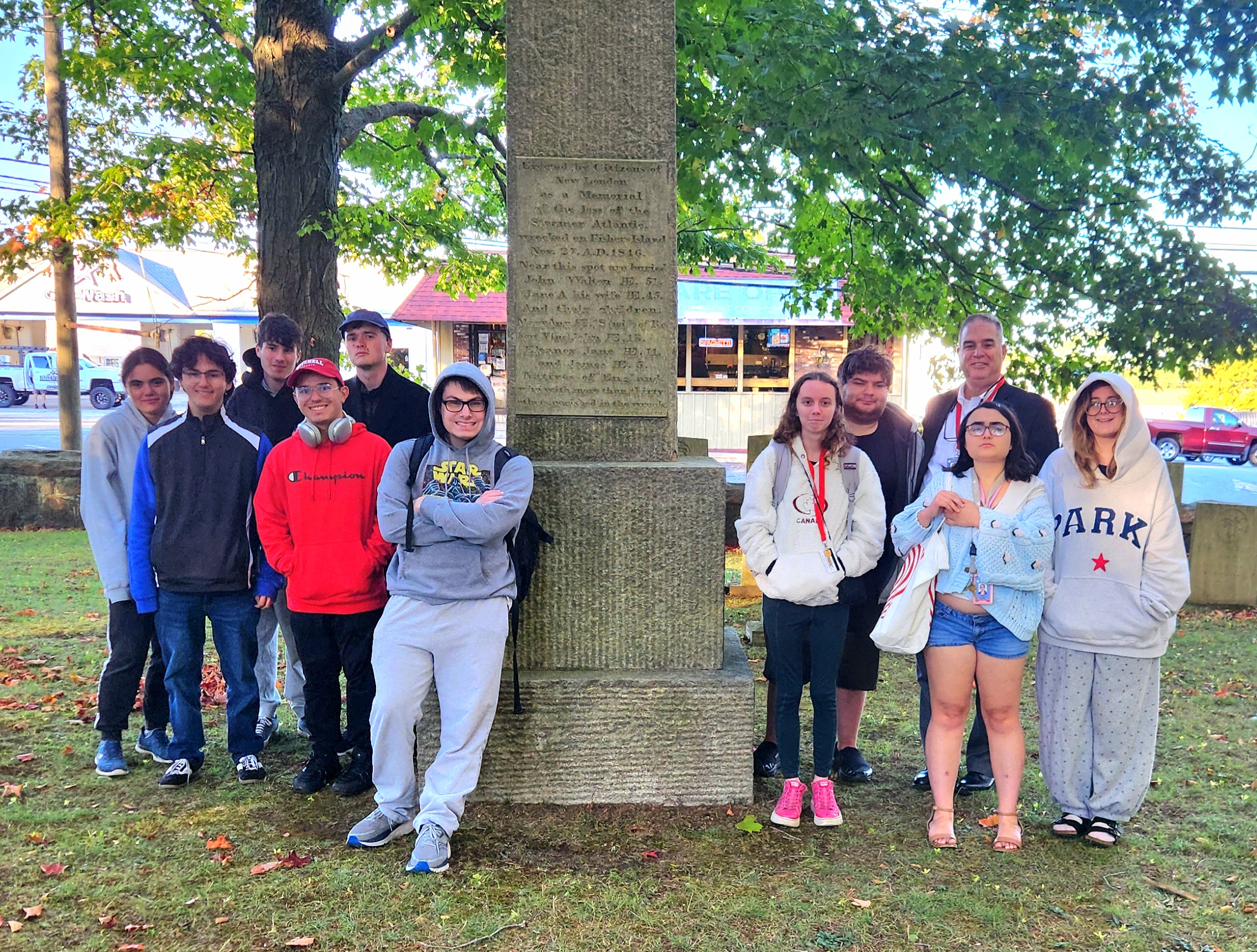 Thames community members at a campus event