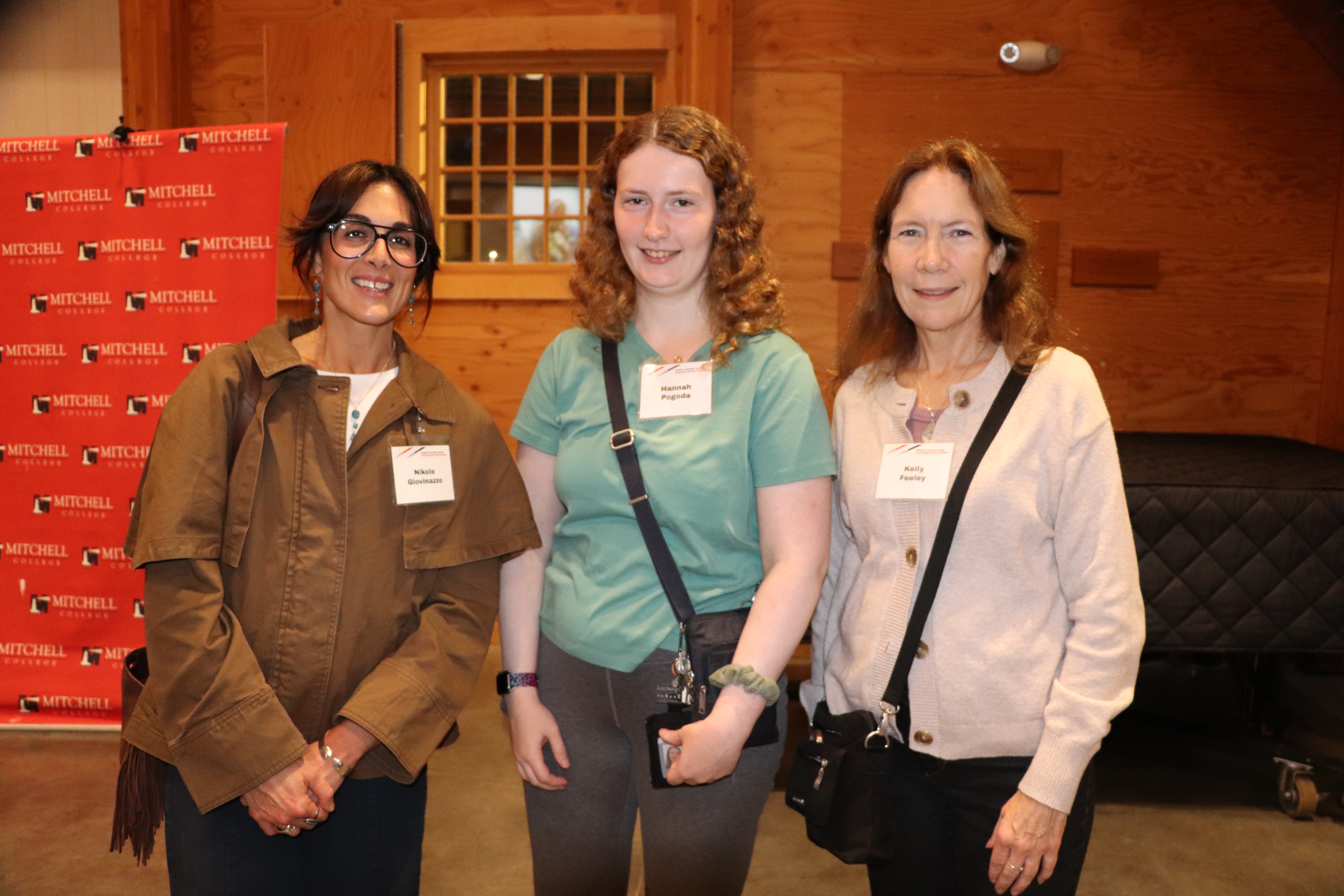Thames community members at a campus event