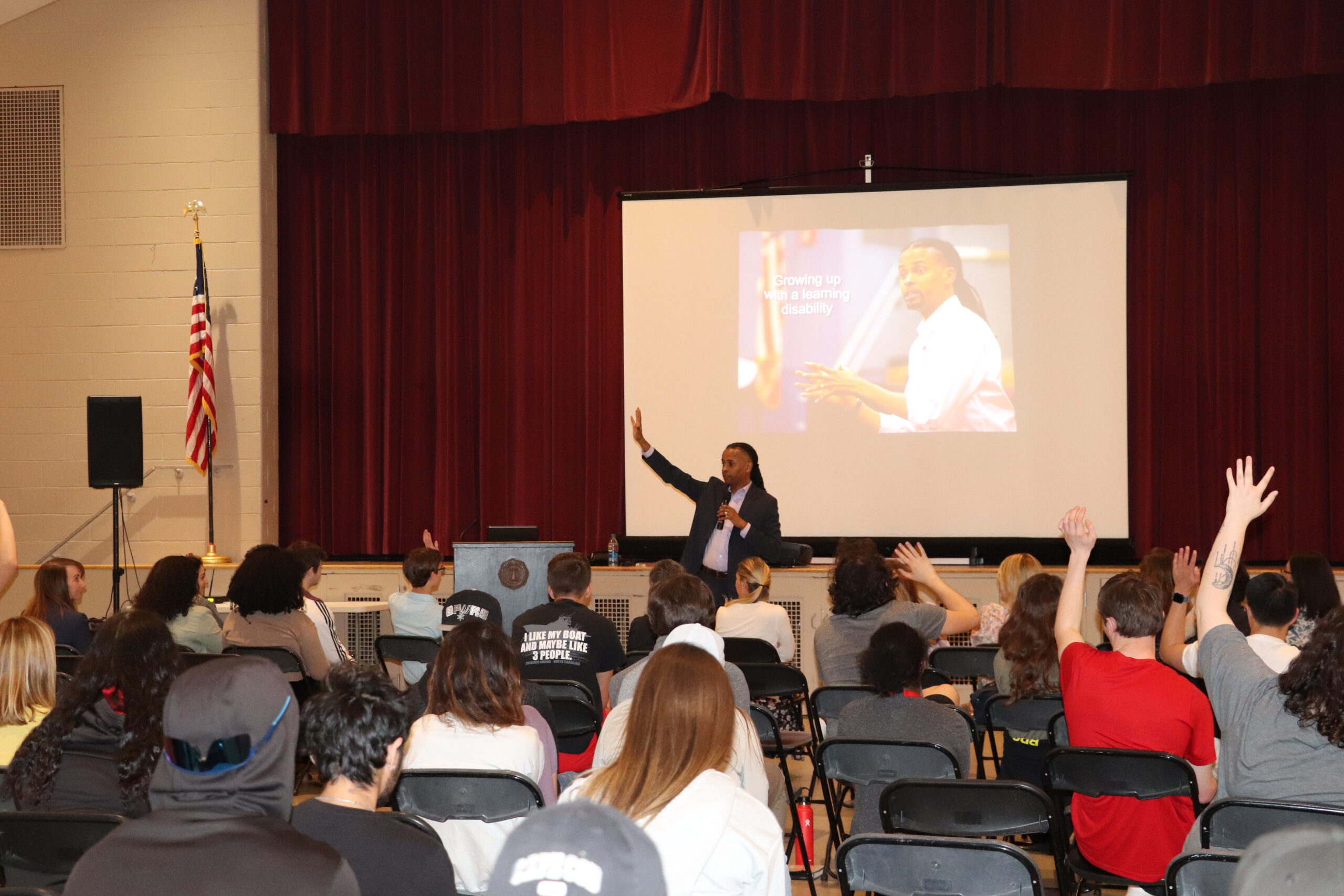 LeDerick Horne disabilities advocate poet motivational speaker, Mitchell College