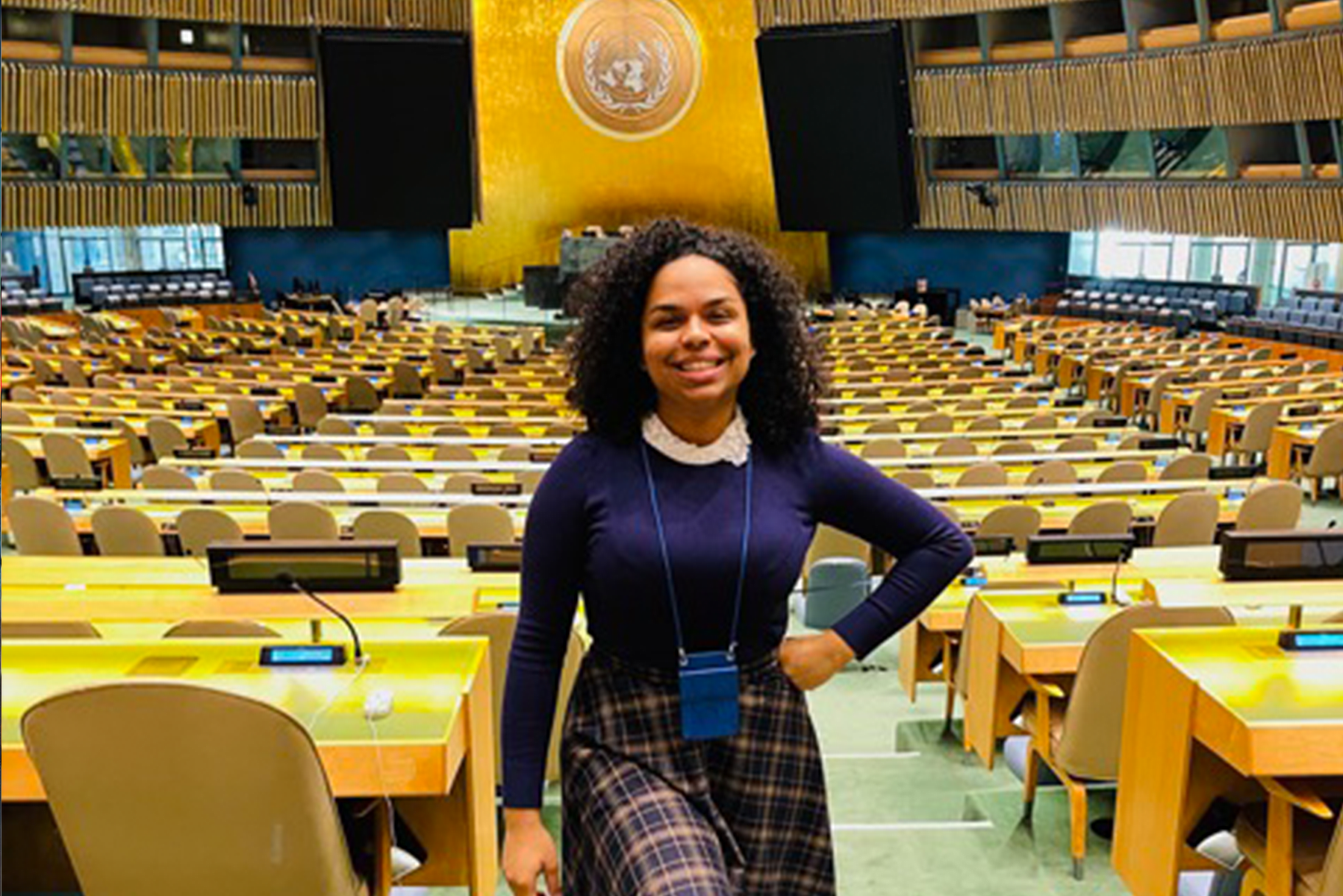 Mitchell College alumna pursues dreams at UN, Mitchell College