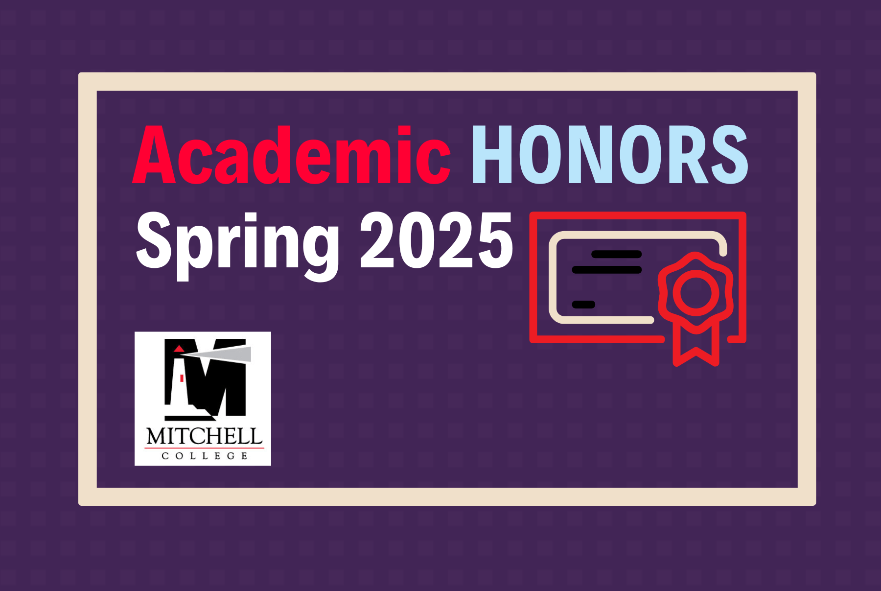 Spring 2025 Academic Honors