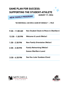Orientation and Move-in, Mitchell College
