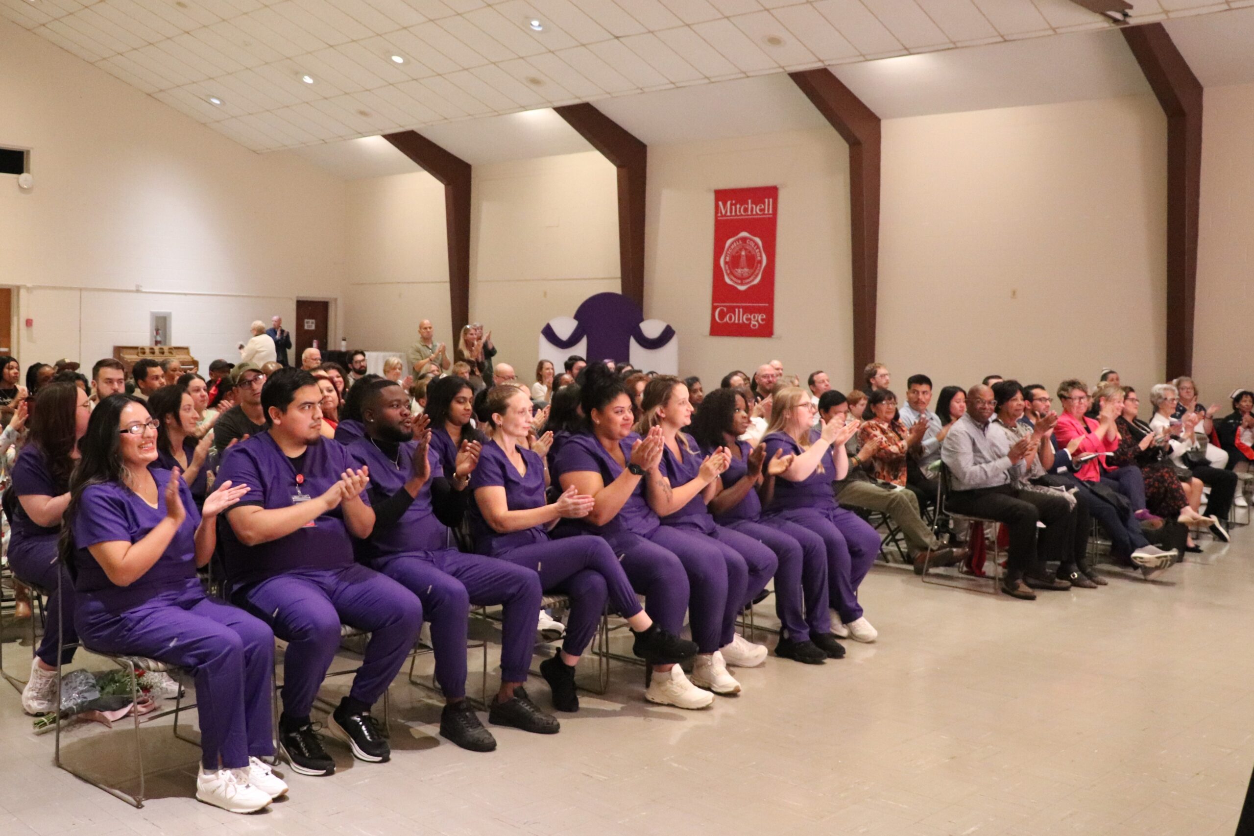 White Coat Ceremony Honors First Cohort of Nursing Students, Mitchell College